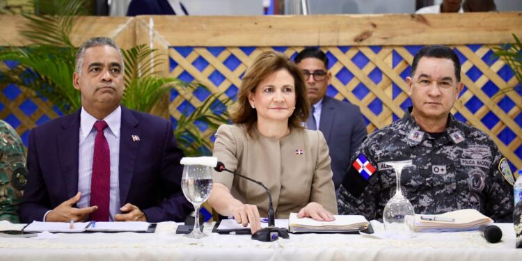 Vicepresidenta Raquel Peña encabeza reunión de seguimiento al Plan de Seguridad Ciudadana