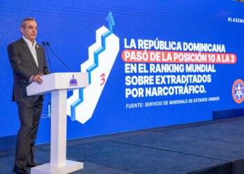 Presidente Abinader: “En 3 años hemos incautado 26 toneladas más que en los 16 años anteriores”