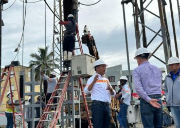 Edesur restablece más del 90% del servicio eléctrico en su territorio tras disturbio tropical