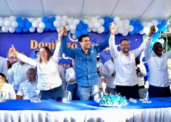 Roberto Ángel encabeza actos de apoyo a candidatos a alcaldes del PRM en distintos puntos del país