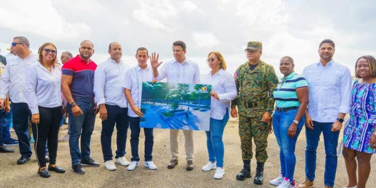 Gobierno inicia obras en Haina con una inversión de 208 millones de pesos para fomentar el turismo