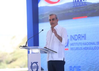 Presidente Abinader inaugura embalse de la presa Montegrande para garantizar agua a la Región Sur