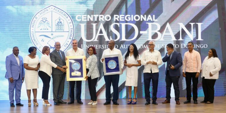 Presidente Abinader inaugura extensión de la UASD en Baní para beneficio de 1,900 estudiantes