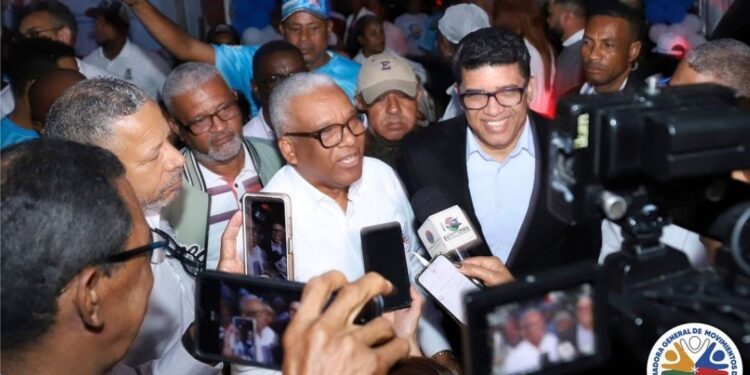 Movimientos de Apoyo a Luis Abinader en SDE proclaman a Dío Astacio como próximo alcalde 
