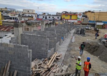 Trabajan día y noche en Mercado Modelo de San Cristóbal preservando aspecto patrimonial de la edificación