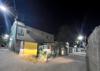 Edesur ilumina los sectores Villa Majega y Villa Carmen, en Baní y Nizao