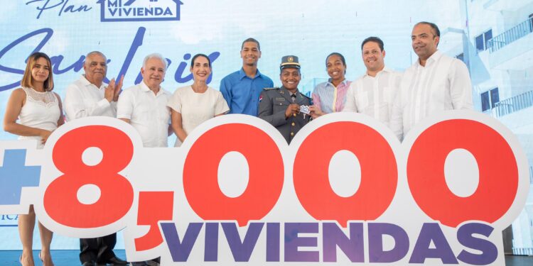 Gobierno del presidente Abinader alcanza las 8,142 viviendas entregadas, superando las 7,544 prometidas inicialmente bajo el Plan Mi Vivienda 