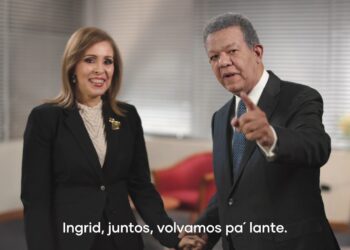 Leonel anuncia a Ingrid Mendoza como su compañera de boleta