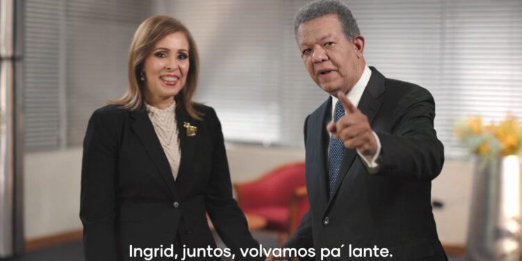 Leonel anuncia a Ingrid Mendoza como su compañera de boleta