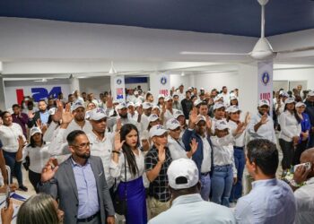 Juramentan equipo político de los Abogados Jóvenes L24, en Santo Domingo Este