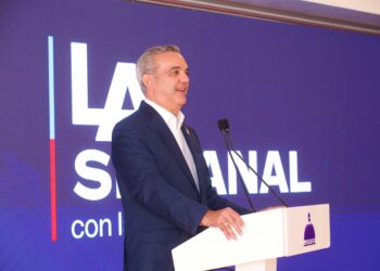 Abinader presenta realizaciones en educación, transporte, vivienda, salud e infraestructura de la provincia de Santiago