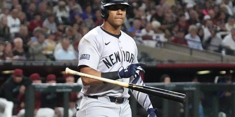 Juan Soto regresa a la alineación de los Yankees como DH