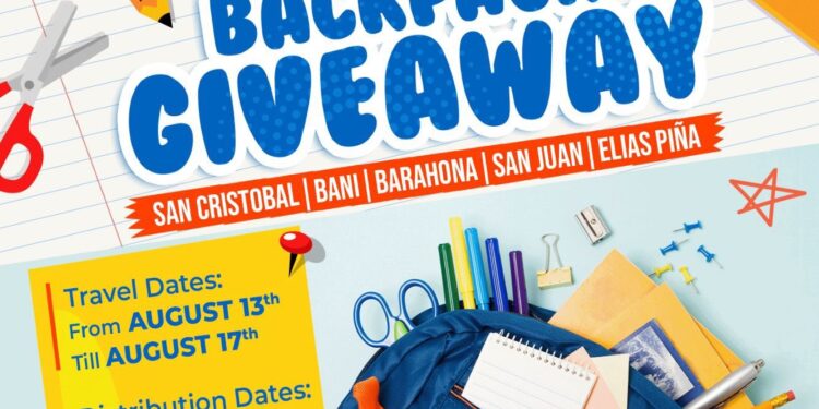 Policía de NY donará útiles escolares a niños de RD