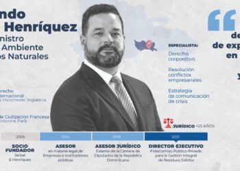 Presidente Luis Abinader Anuncia a Paíno Henríquez como Nuevo Ministro de Medio Ambiente y Recursos Naturales
