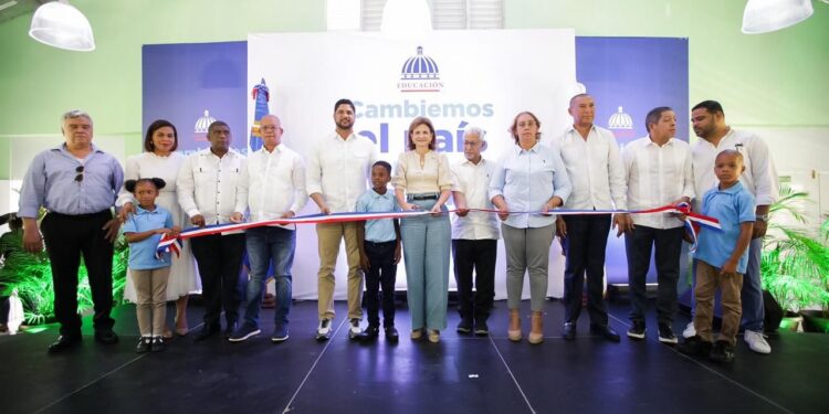 Raquel Peña inaugura obras clave en Pedro Brand y Villa Altagracia con inversión de más de RD$300 millones