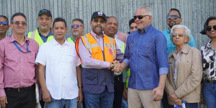 INDRHI entrega a EGEHID campamento del proyecto de la presa de Guaigüí, con miras a su reactivación