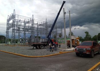 Edesur intensifica este lunes estructuración de la red eléctrica como parte de construcción de subestación de Pedernales