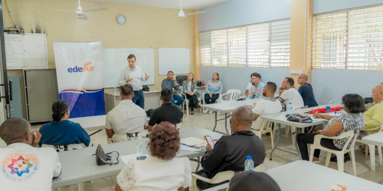 Edesur desarrolla plan de readecuación del sistema eléctrico en Cristo Rey