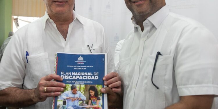 Presidente Luis Abinader recibe de CONADIS el borrador del Plan Nacional de Discapacidad