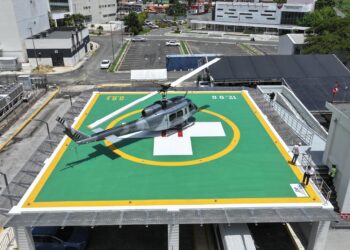 Gobierno pone en operación helipuerto en ciudad sanitaria Dra. Evangelina Rodríguez Perozo