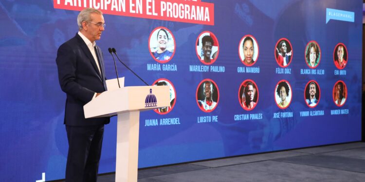 Presidente Abinader informa 500 mil estudiantes y atletas se han beneficiado con más de 900 intervenciones de instalaciones deportivas en el país