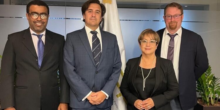 ADAFP se reúne con Misión del FMI para analizar los avances y retos del sistema de pensiones