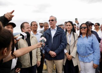 Presidente Abinader supervisa niveles de presas de Hatillo, Monción, Tavera y Rincón ante el paso del Huracán Melissa