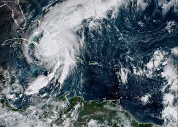 Indomet pronostica aguaceros moderados a fuertes por efectos indirectos del huracán Melissa