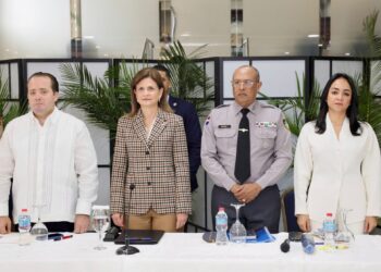 Raquel Peña evalúa avances y nuevas estrategias en reunión de seguimiento al Plan de Seguridad Ciudadana