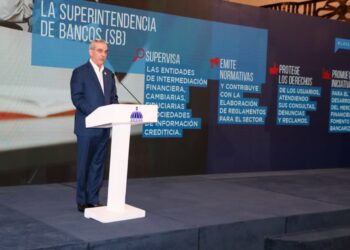 Presidente Abinader destaca estabilidad del sistema financiero nacional con activos superiores a los RD$4 billones y crecimiento ininterrumpido de 85.6%