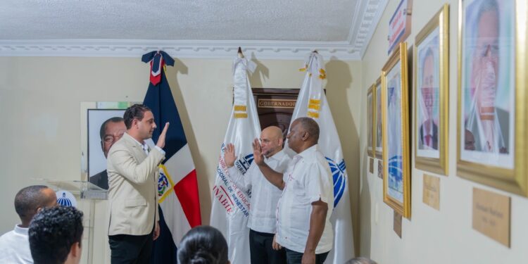 INABIE juramenta su nuevo encargado regional en San José de Ocoa