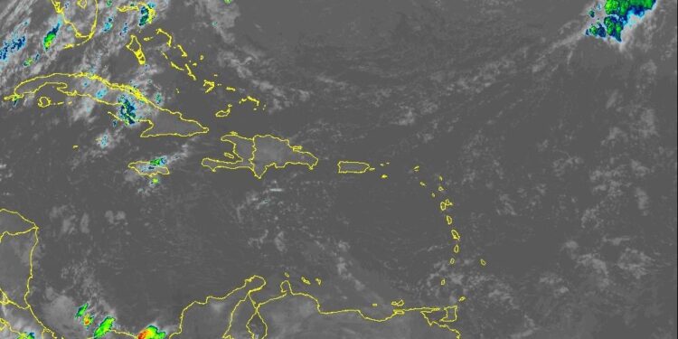 Indomet pronostica lluvias débiles a moderadas por incidencia de vaguada