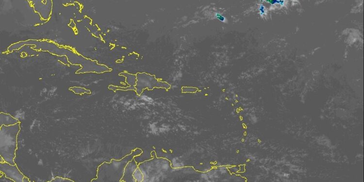 Indomet pronostica chubascos locales por arrastre del viento en algunas localidades del país