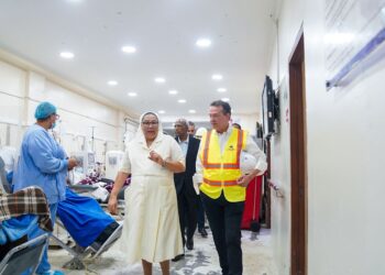 Ministro Ito Bisonó realiza primera visita al Hospital Padre Billini para evaluar estatus de la obra y definir ruta de culminación