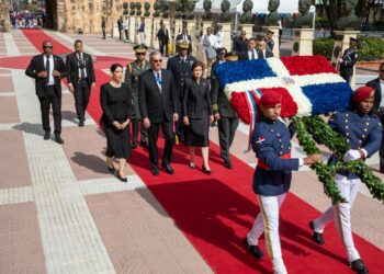 Presidente Abinader asiste a Tedeum por 182 aniversario de la Independencia Nacional