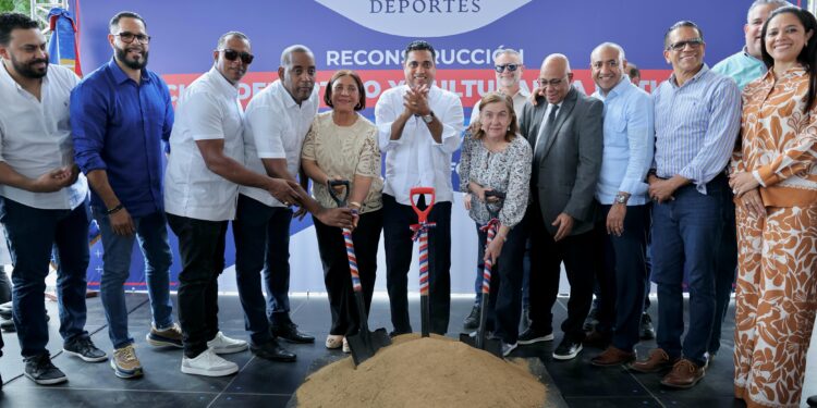 Ministro Kelvin Cruz inicia reconstrucción del Club La Matica con inversión de RD$32.8 millones