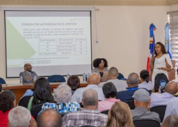 DGJP fortalece conocimientos en el INDRHI sobre el Sistema de Reparto Estatal