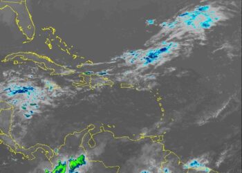 Indomet advierte que continuarán las lluvias por incidencia de una vaguada sobre el país