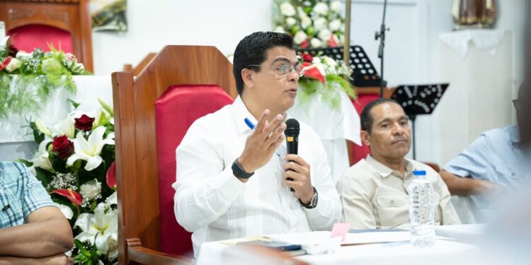 Fellito Suberví asegura CAASD trabaja optimizar el servicio de agua potable en San Luis con inversión de RD$180 millones