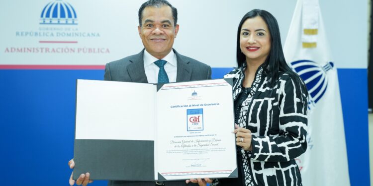 DIDA alcanza nivel de excelencia con certificación CAF +300 otorgado por el MAP