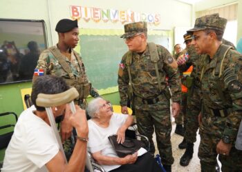 Ministerio de Defensa realiza gran operativo médico y acción cívica en Licey al Medio