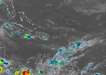 Indomet: Vaguada continuará generando aguaceros con tronadas y ráfagas de viento en varias provincias esta tarde