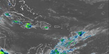 Indomet: Vaguada continuará generando aguaceros con tronadas y ráfagas de viento en varias provincias esta tarde
