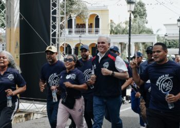 Luis Miguel De Camps lidera misión de Agentes al 100 “Escudo contra la Violencia” para promover la cultura de paz y la convivencia pacífica