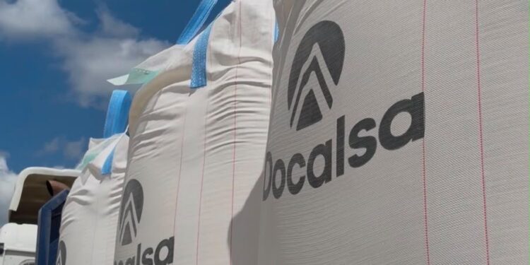 DOCALSA dona 50 toneladas de cal viva para apoyar las labores humanitarias en Venezuela
