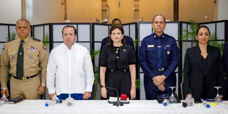 Vicepresidenta Raquel Peña encabeza la reunión 150 del Plan de Seguridad Ciudadana y pasa balance a los avances