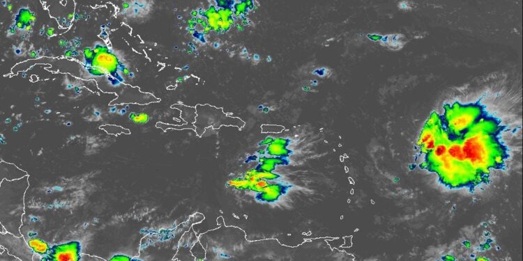 Indomet: Onda tropical generará aguaceros dispersos la tarde de este sábado