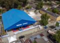 Presidente Abinader inaugura techado de centro educativo en Cambita en beneficio de 700 estudiantes y toda la municipalidad